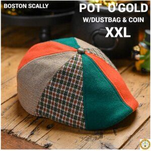 Boston Scally The POT O'GOLD St Patrick's 2026 Cap- XXL- With Dustbag & Coin